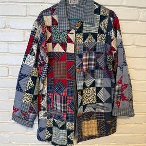 Colorful vintage Patchwork Jacket